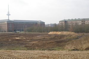 Baufeldräumung für das Zentralbad - Foto: Rosa Thiemer