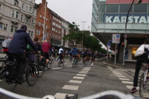 Critical Mass Kiel im Juli 2016