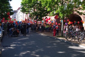 Demo Aufwertung Sozialberufe Legienstraße