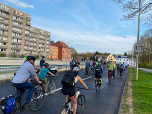 Fahrraddemo in Kiel 22.4.2023