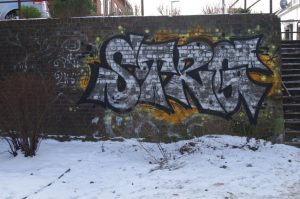 Graffiti in Gaarden - STRG