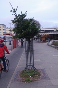 Grün kaputt. Gefunden in der Holtenauer Straße in Kiel.