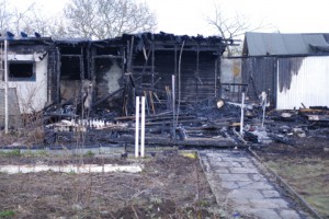 Brand am 24. März 2014 im Prüner Schlag. Möbelkraftaufsicht hat wieder mal versagt.