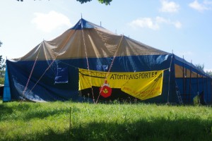 Antiatomcamp Kiel: Essenszelt