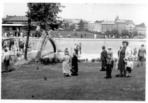 Katzheide-Eröffnung 1960 - fotografiert von Irmgard Arp