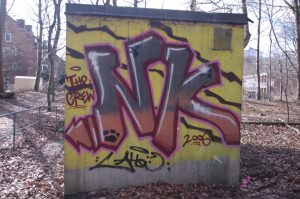 NK - Graffiti Nähe Forstbaumschule