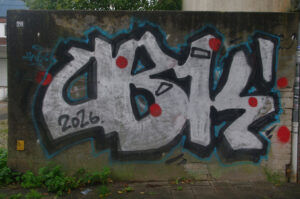 OBK - Graffiti in der Stadrade in Kiel