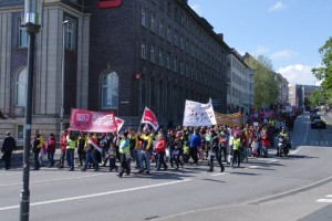 Streikdemo Sozialberufe Bergstraße