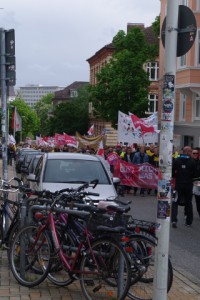 Streikdemo Sozialberufe Legienstraße