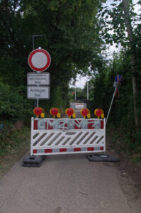 Veloroute 10: Anlieger frei