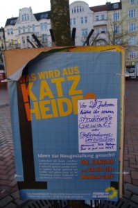 Vinetaplatz Kiel - Kommentar zur grünlicher Katzheideveranstaltung