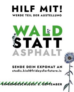 Wald statt Asphalt - Kunstaktion gegen Südspange und A21