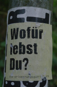 Wofür lebst Du?