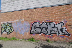 Graffiti: YKS - CTRL - Saarbrückenstraße Kiel