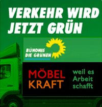Verkehr, Feinstaub, CO2... dank Kurt Krieger und den Ratsparteien Grüne, SPD, CDU, FDP und SSW.. Protestplakat aus der Zeit des Kampfes um die Ansiedlung.